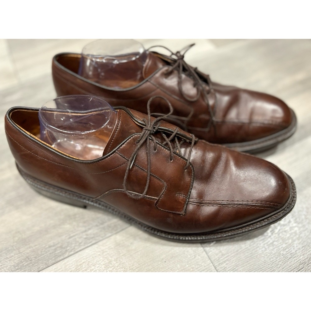 ALLEN EDMONDS Men's Size 11 Brown Leather Derby Lace Up Dress Shoes